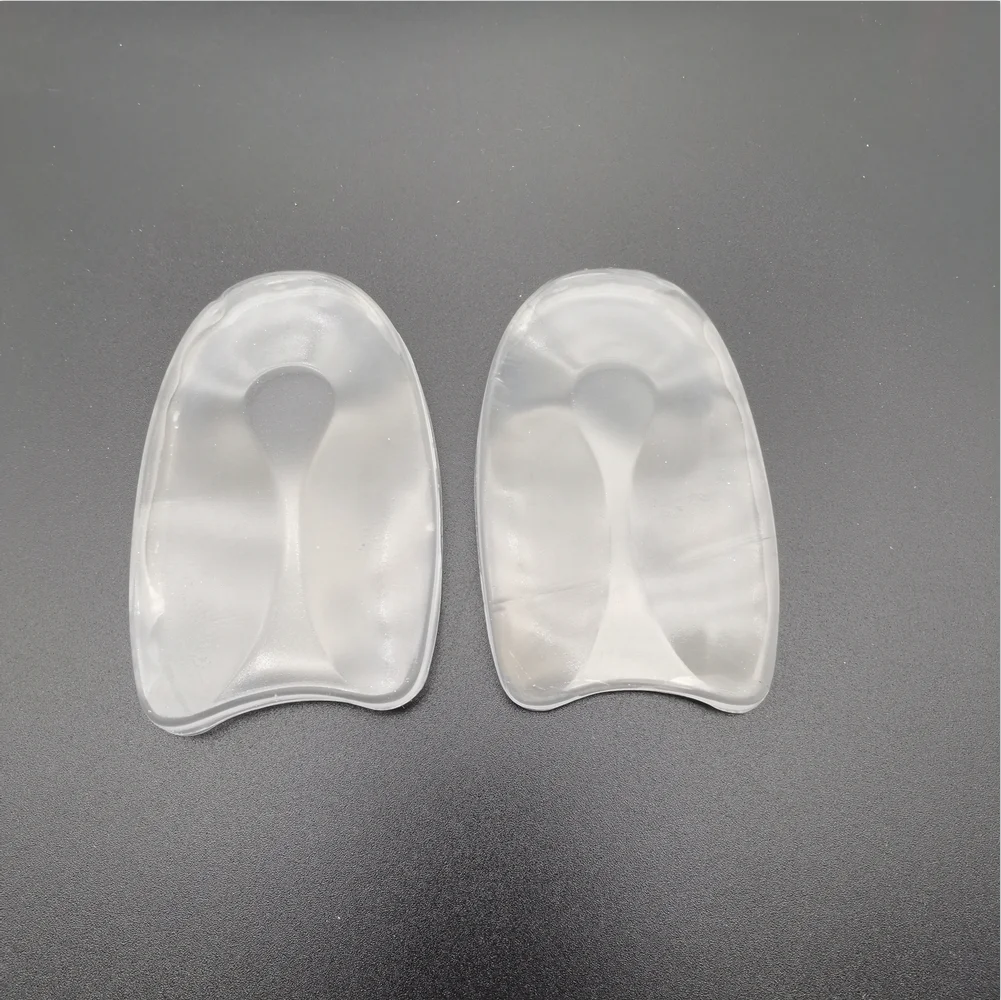 

1Pair Foot Pain Relief Silicone Gel Plantar Fasciitis Heel Protector Heel Spur Cushion Pad Shoe Insert Insole Foot Patch