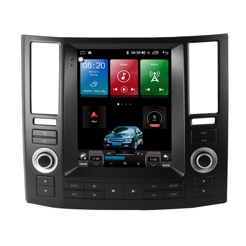 

KiriNavi Android 11 Car dvd player For Infiniti FX FX35 FX45 Radio Tesla style car video stereos GPS Navigation 2007 - 2009