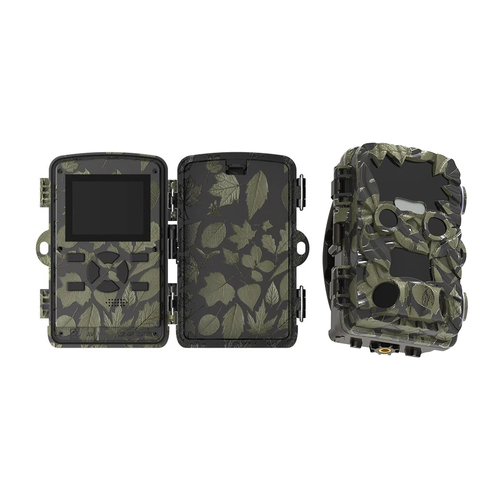 

Double Lens 20MP 4K Trail Camera Waterproof 1080P Game Hunting Scouting Cam with 3 Sensors for Wildlife Monitoring