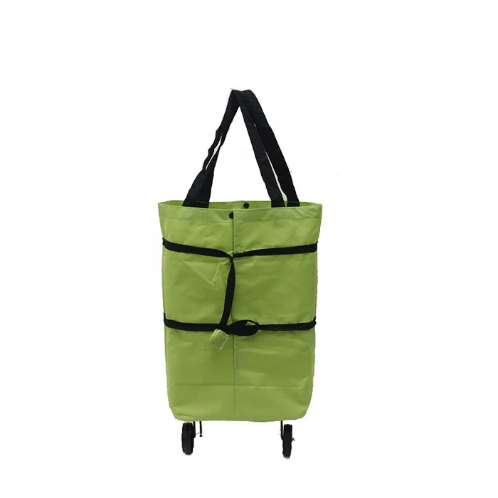 

Eco friendly folding shopping trolley tote cart bag for wholesale