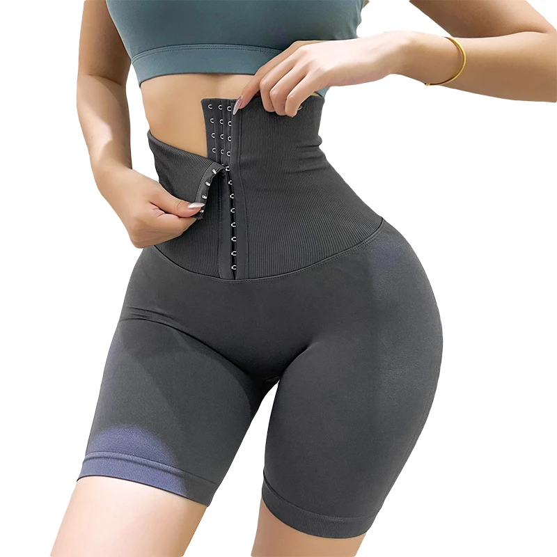 

Women High Waist Fitness Shaperwear Tummy Control Squatproof Stretchy Seamless Women Yoga Shorts Running Gym Shorts Women, Customized color