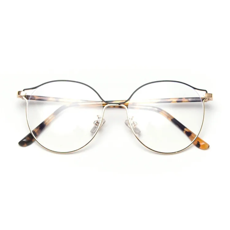 

Metal Butterfly Women Men Retro Literary Circle Glasses For Unisex Vintage Eyeglasses Frames, Mix color or custom colors