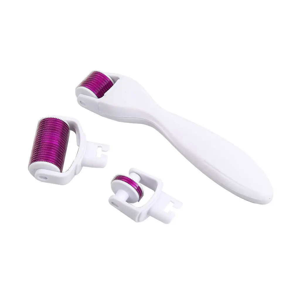 

Factory Direct Supply Stainless Steel Leather Roller Set 3 In 1 Dearma Roller System, Black/white