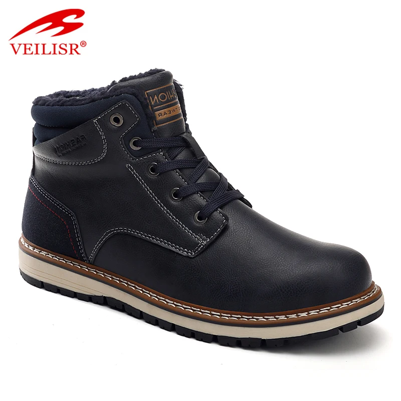 

Zapatos fashion faux leather upper winter casual shoes men boots, Any color in pantone is available