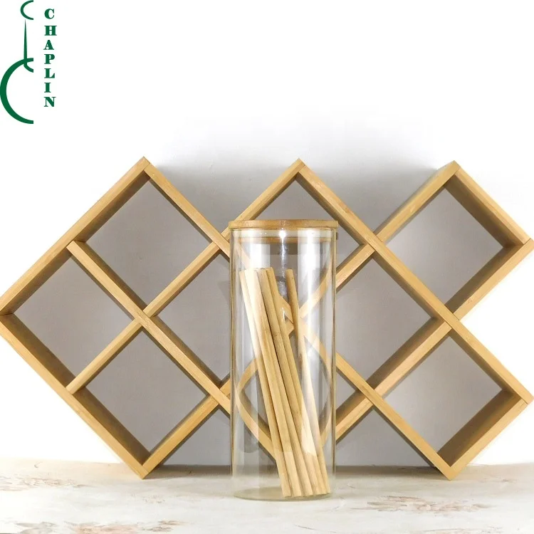 

50% discount glass jar with bamboo lid for kitchen spice food storage, Customized color