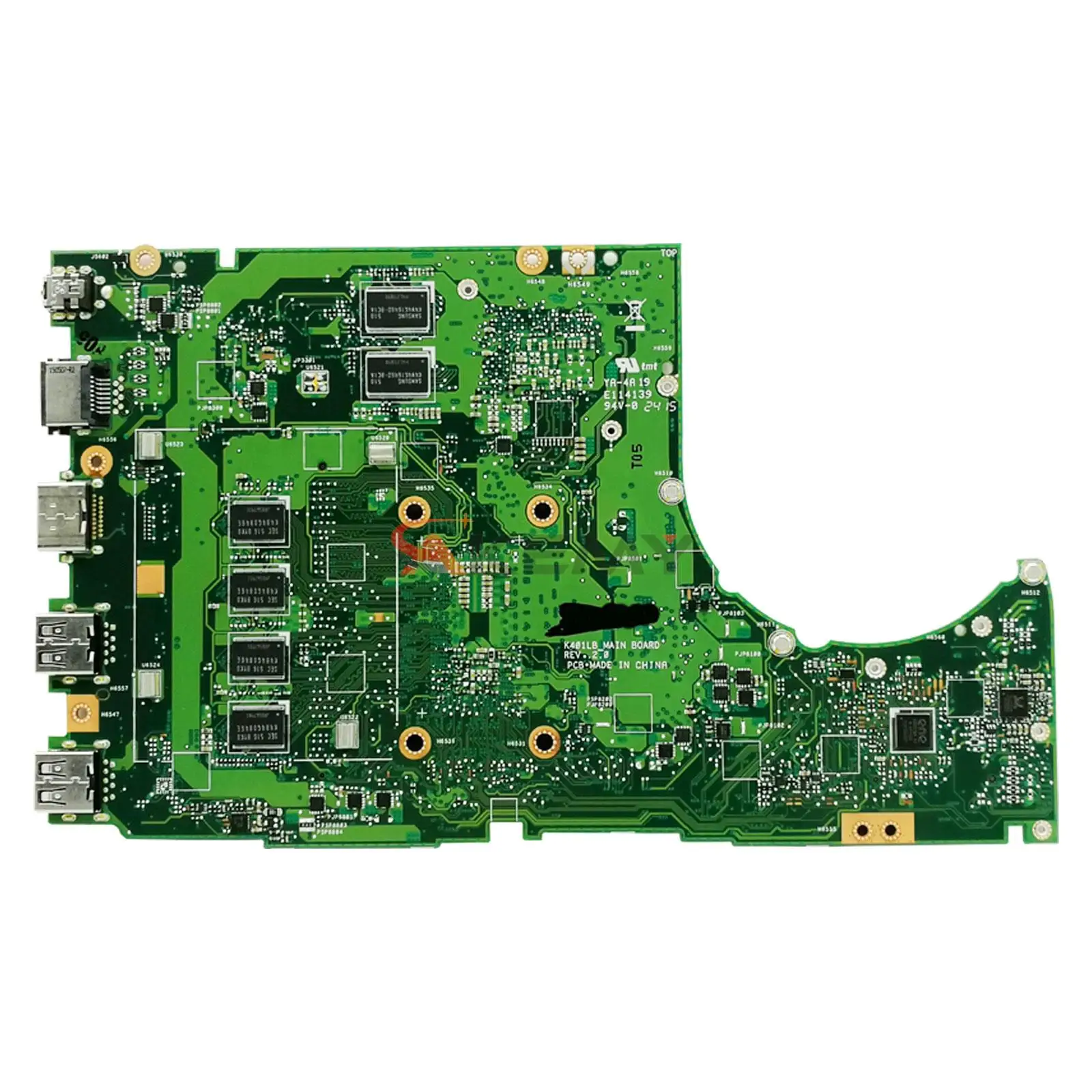 

K401L Mainboard For ASUS K401 K401LB V401LB A401LB Laptop Motherboard I3 I5 I7 5th Gen GT940M/2G 4GB/RAM