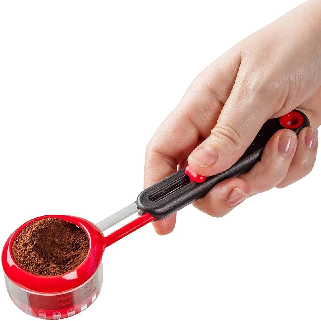 

Tiktok New Products Measurer Scoop Adjustable Measuring Tablespoon Leveling Measuring Spoon For Coffee 35g