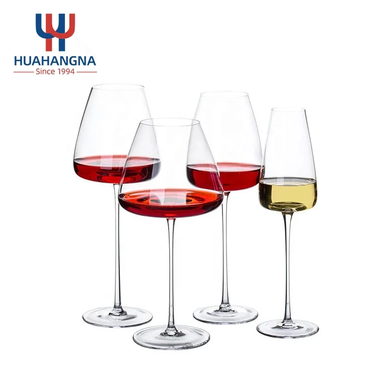 

Long Stem Large Size Clear Red Wine Glass Goblet Clear Transparent Crystal Wine Glasses Cup