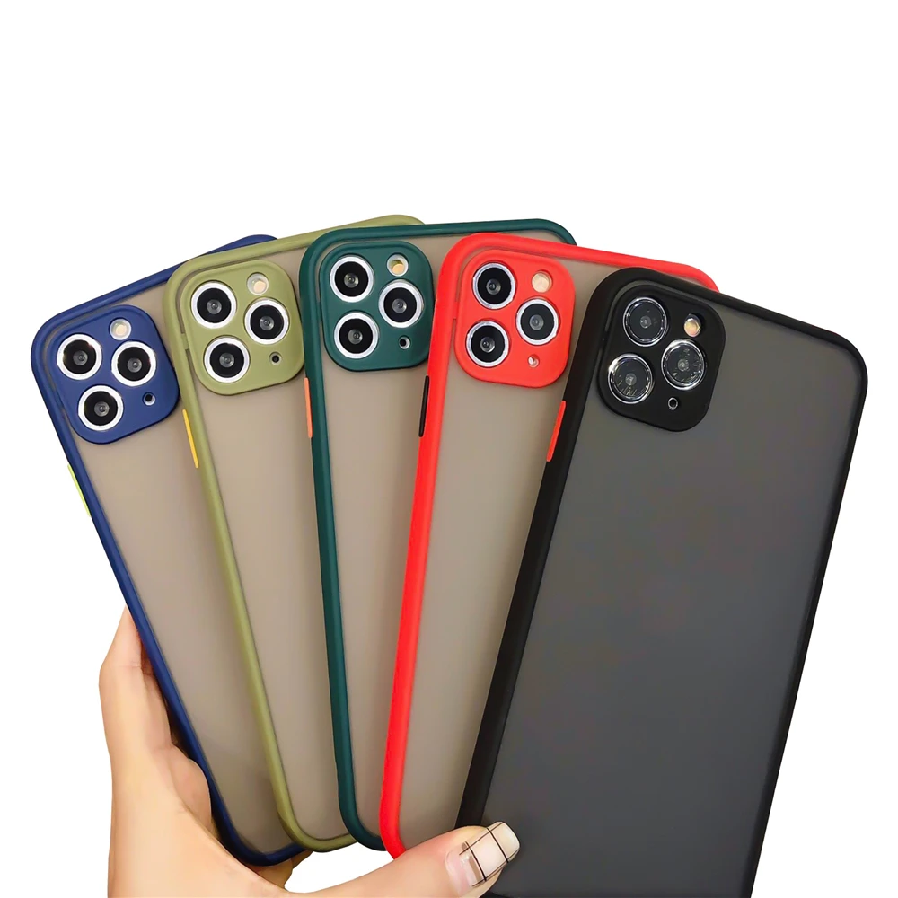 

High quality Skin touch TPU PC cell phone Case For iPhone 12 Pro MAX