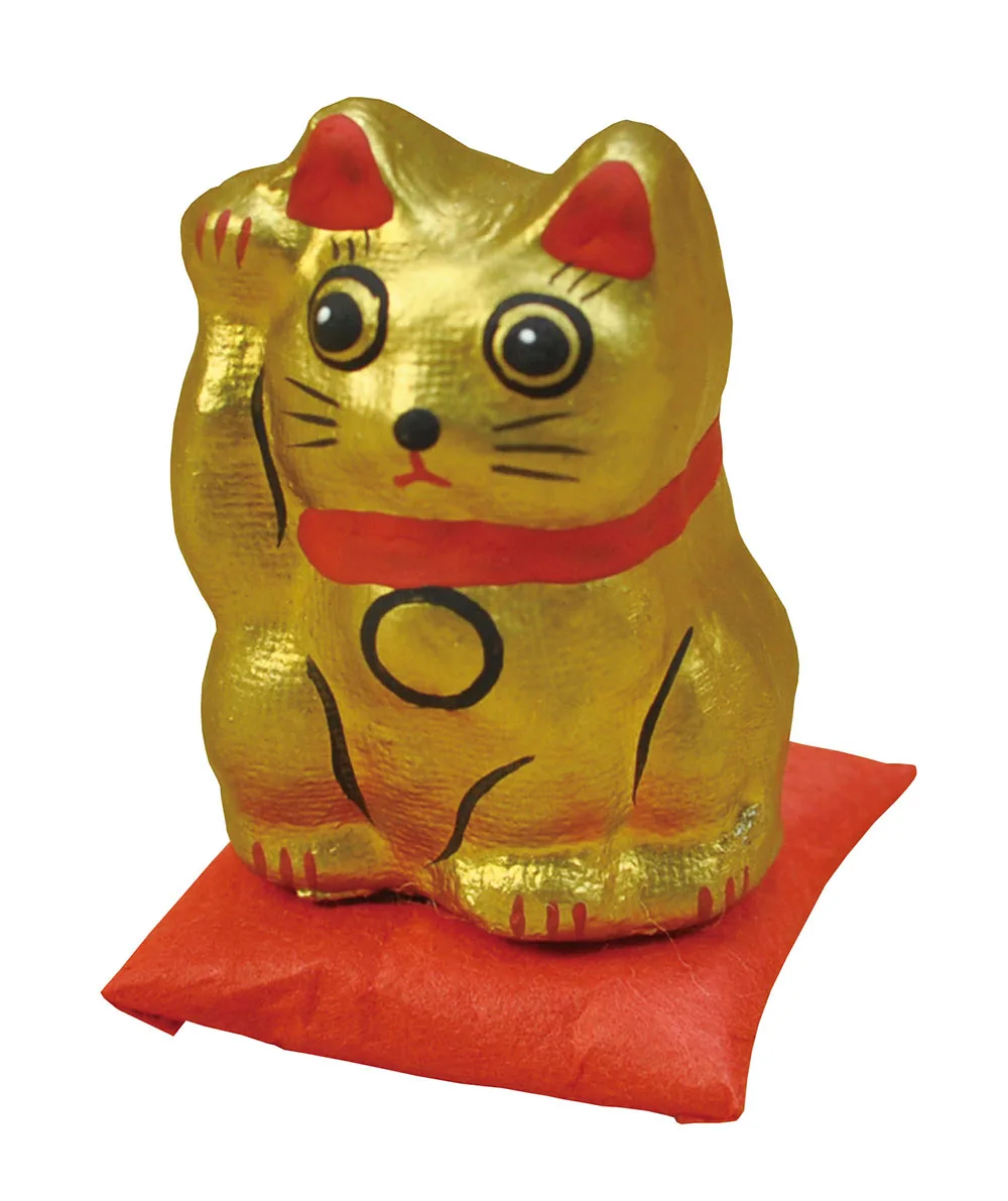 
MANEKI lucky cat Paper Mache, Popular Gift among foreigners 
