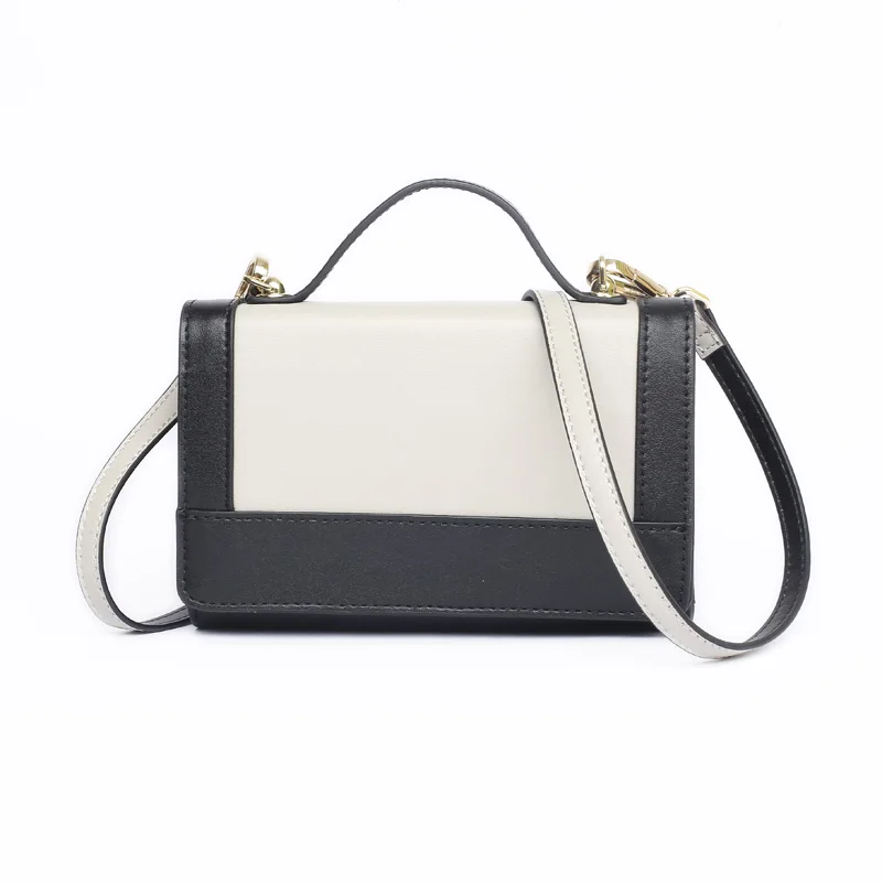 

Ladies Genuine Leather Crossbody Bag Modern Style Shoulder Bag Light Weight Daily Use, 2 color