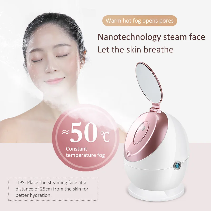 
Factory Price Nano Deep Cleaning Household Facial Evaporator 