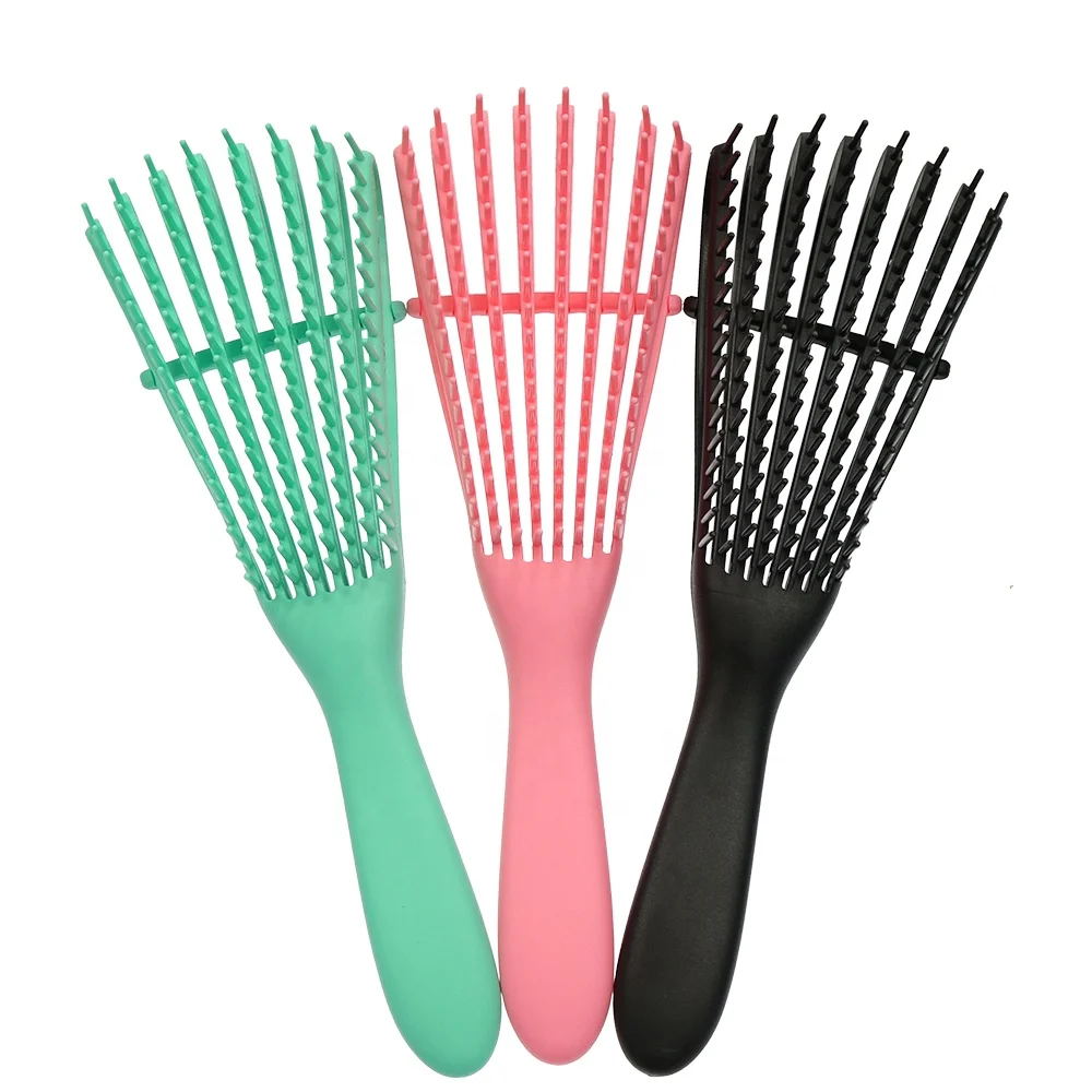 

private logo hot selling plastic handle styling hair brush vent hair brush detangler brushes for women manufacture