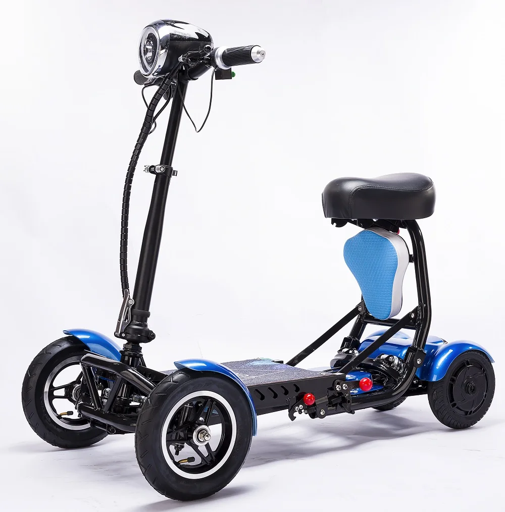 

Lightweight elderly Portable 3 wheel electric mobility scooter for the disabled, Black/ blue/ red/ customized
