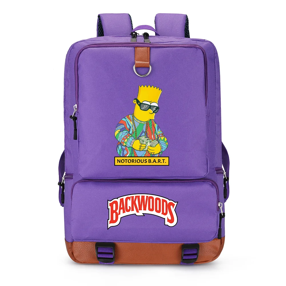 

Amazon Hot Sale Large Capacity Waterproof Cookie Backwoods Boys Girls School Bags Backpack OEM Custom Logo