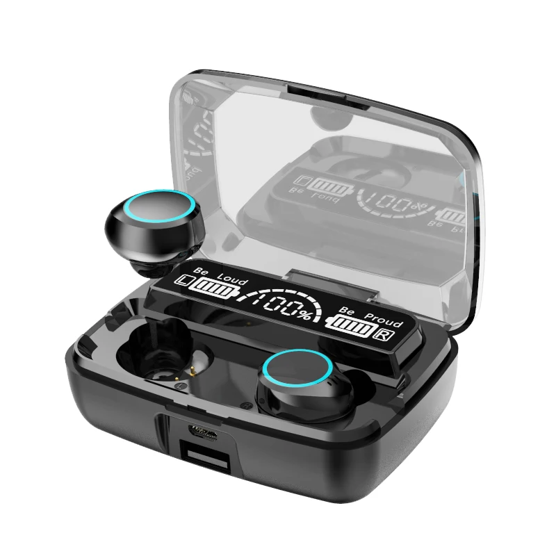 

Custom OEM F9-5C Tws Earphones Wireless Audio Adapter Cable Earphon with customized service
