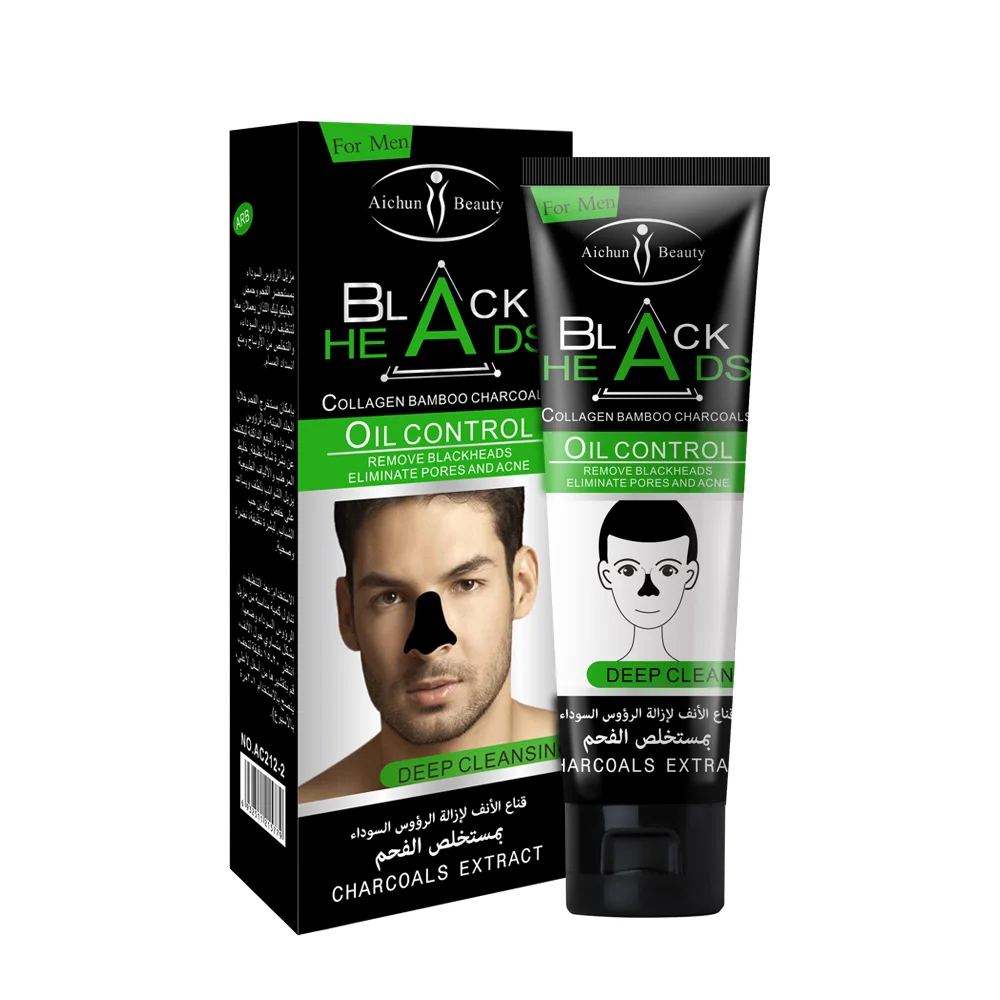 

Aichun Beauty Deep Clean Blackhead Remover Dead Sea Mud Black Mask For Men