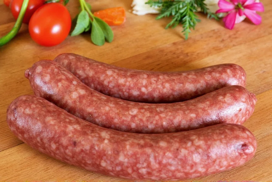 Grilled Italian sausages on a plate