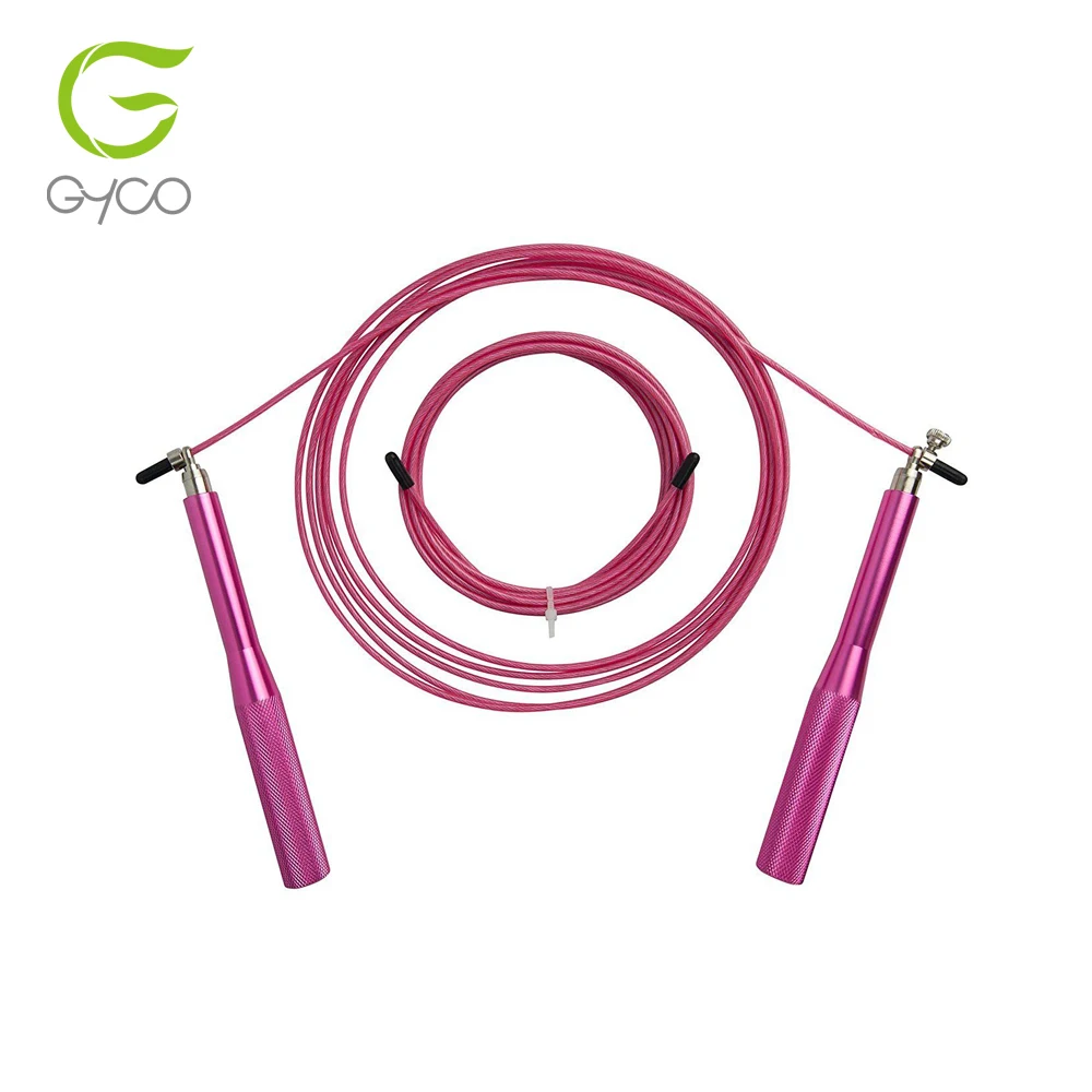 

Top quality aluminum handle jump rope speed jump rope, Can be customized