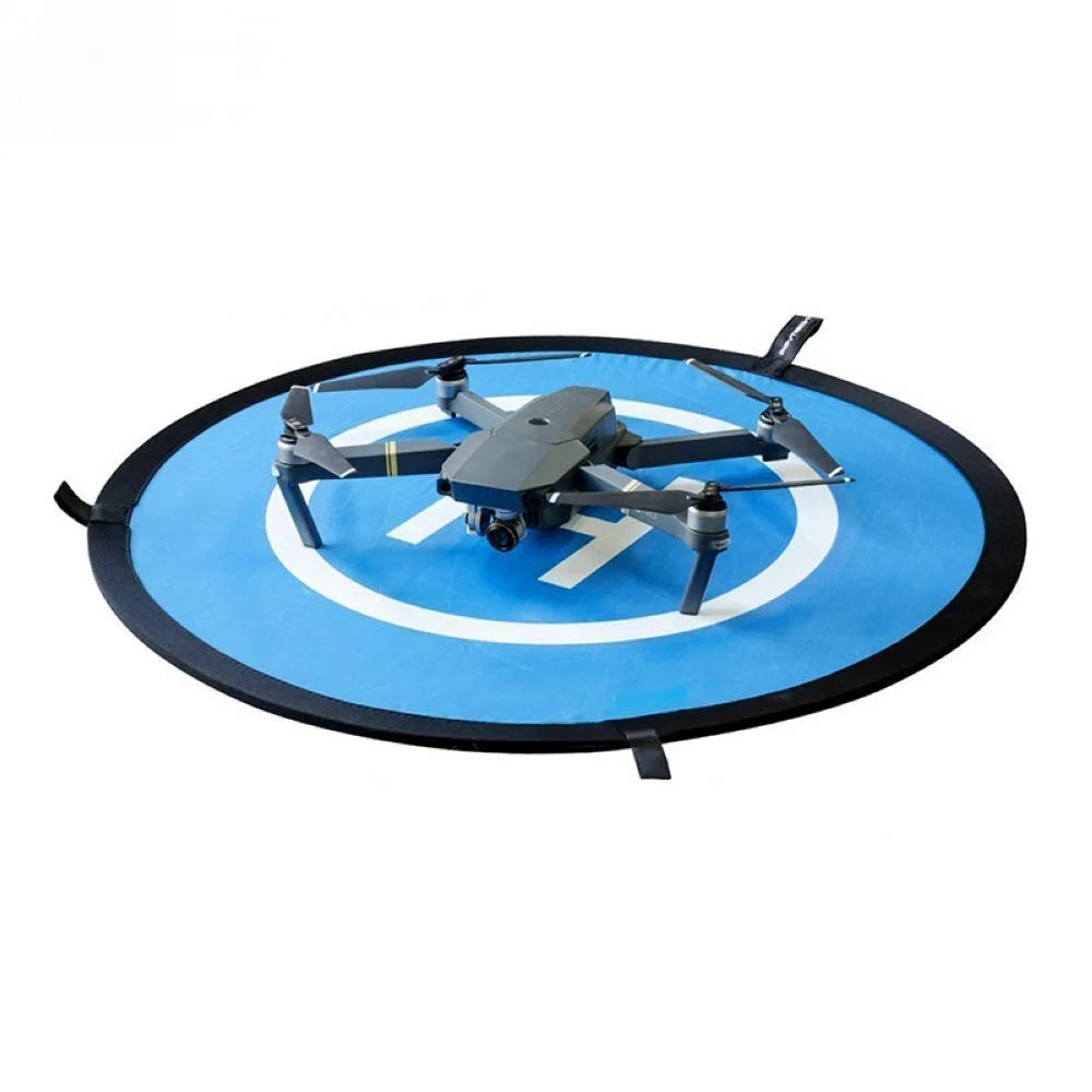 

Portable Landing Pad for RC Drones Remote Controlled Aircraft Helicopter,DJI Mavic Pro Phantom 2/3/4, Inspire 1 (21in/55cm), Blue