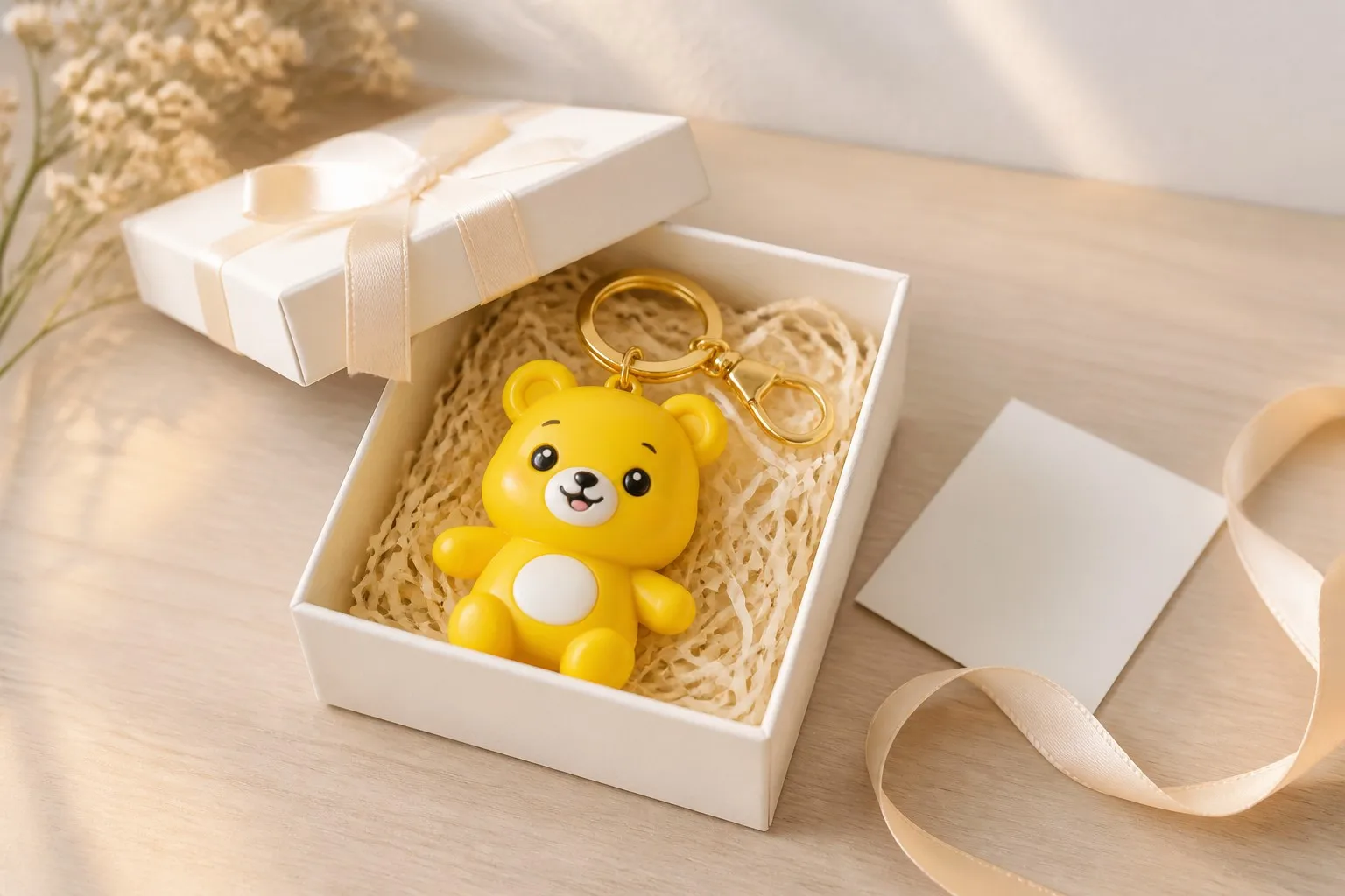 Gift packaging scene