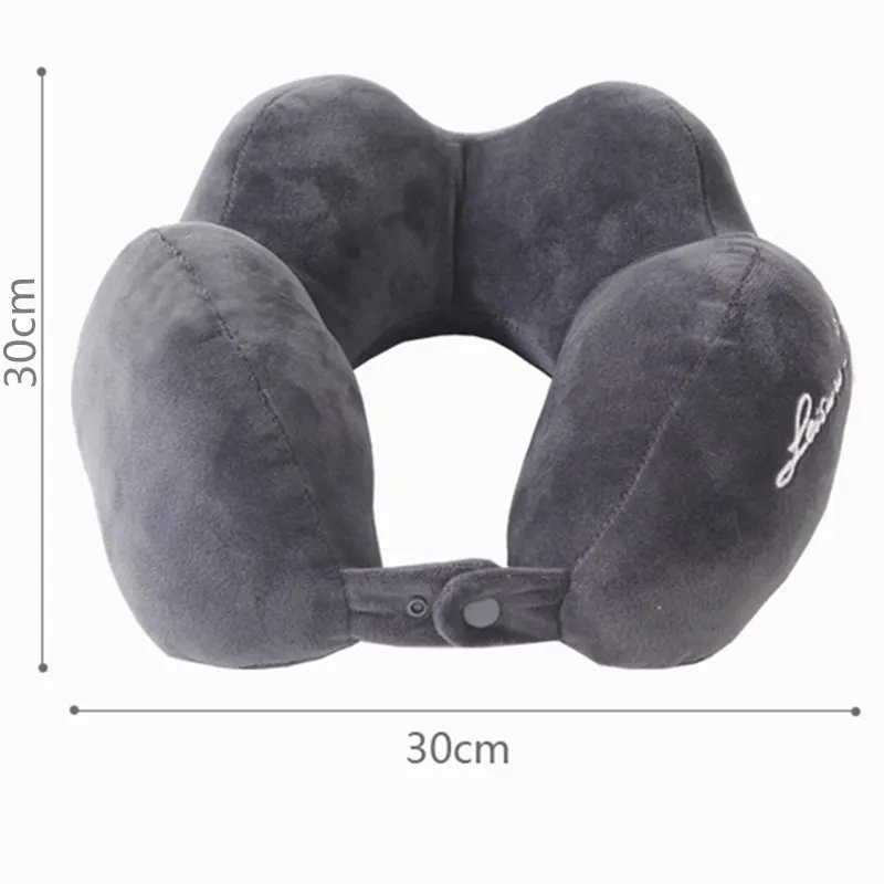 Airplane Support Travel Massage Pillows Comfortable Pillows Home Sleep Memory Foam Neck U-Shape Pillows