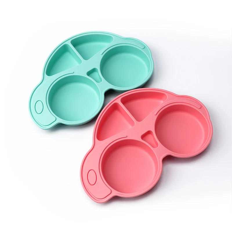 

Custom Stay Put Suction Spill Resistant Baby Funny Kids Food Bpa Safe Suction Children Car Silicone Bowl Of Silicone Baby Bowl