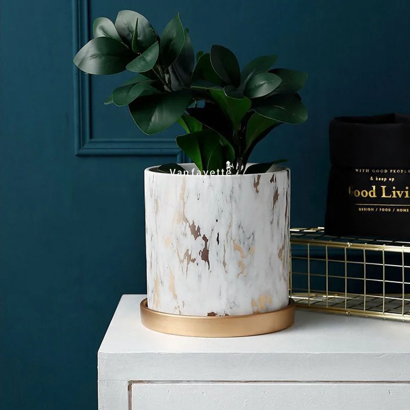 4.3" Chinese Cheap Large Ceramic Flower Pots And Planter Ceramic With