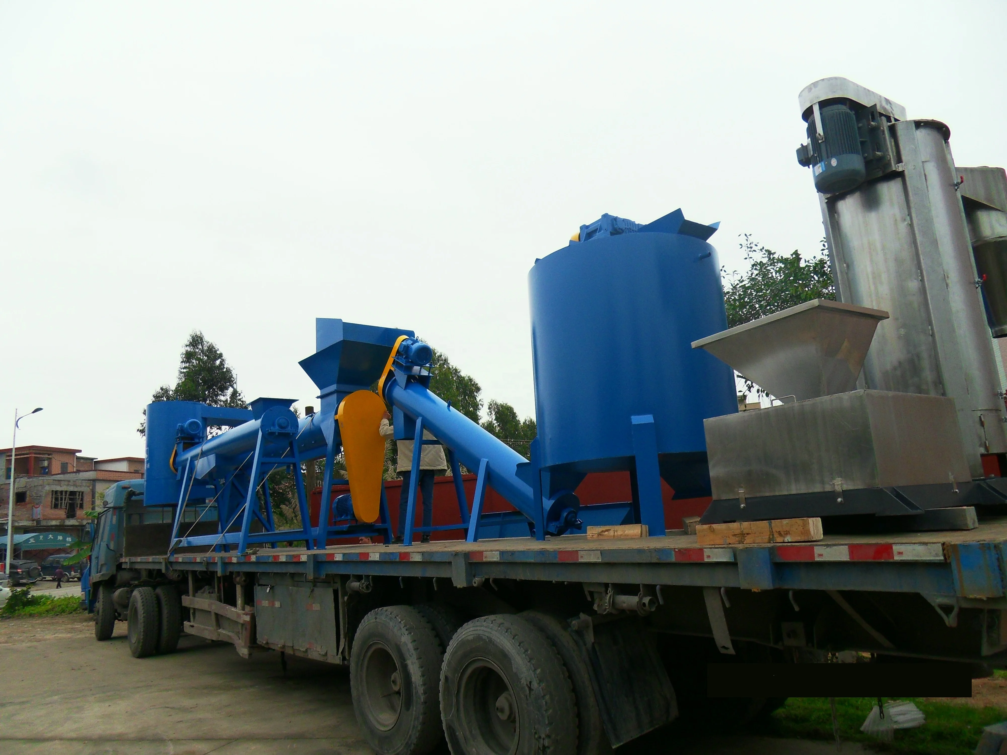 
PET bottle plastic recycling machines/PET Flakes washing production line 300kg/hr-2000Kg/hr 