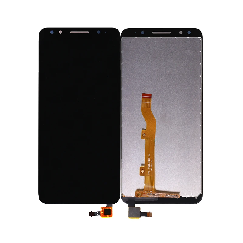 

100% Tested LCD With Digitizer For Alcatel 5059 OT5059 LCD Display With Touch Screen Assembly Replacement, Black