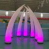 OEM Led Red Border Tube Light Inflatable LED Light Pillar For Wedding Event