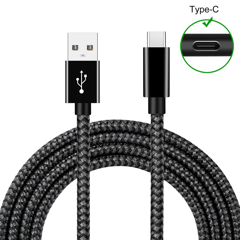 

Factory Wholesales PD Fast Charging 3A USB A to Type C Cable For Mobile Phone