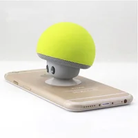 

Cartoon small mushroom head solar powered wireless outdoor speaker mini portable rechargeable bluetooth speaker