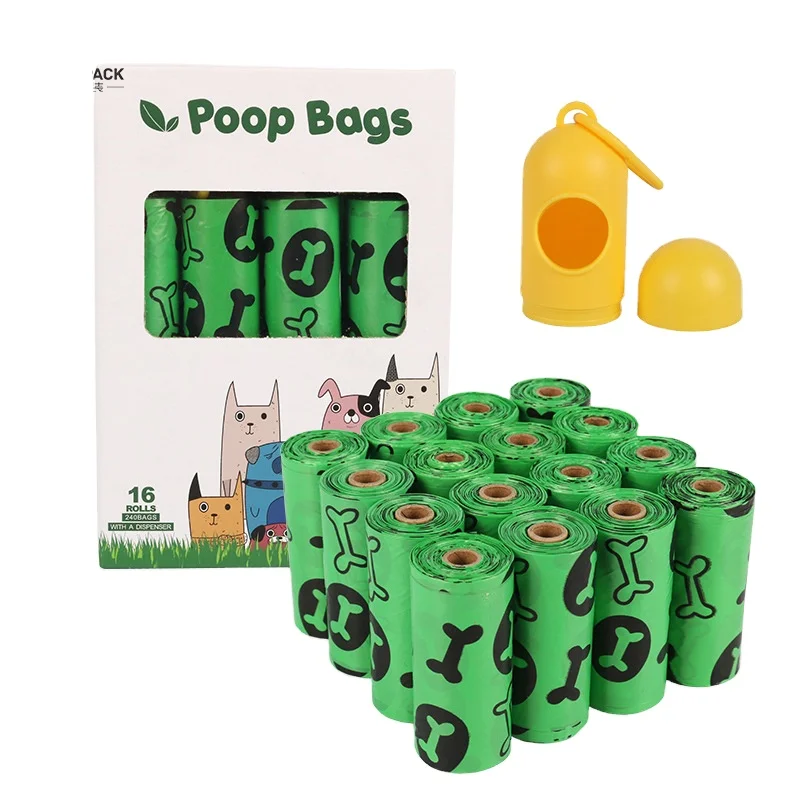 

Bio Degradable Sustainable Compost Bag Eco Friendly PLA Custom Pet Biodegradable Dog Compostable Poop Bags