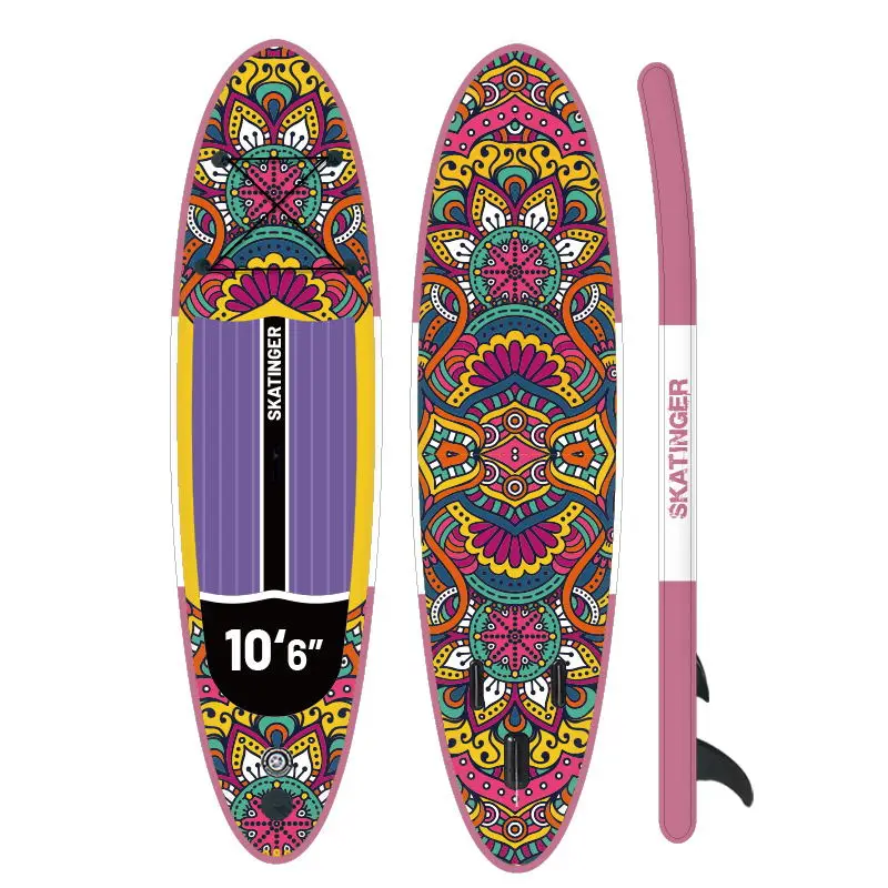 

Wholesale 10'6 Ready to ship surfing surfboard all round sup board stand up paddleboard inflatable paddle board