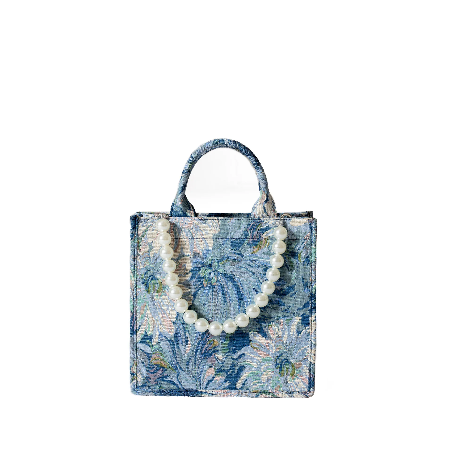 

Hand-held shopping Monet Garden oil painting Tote bag for women shoulder bag cross-body bag