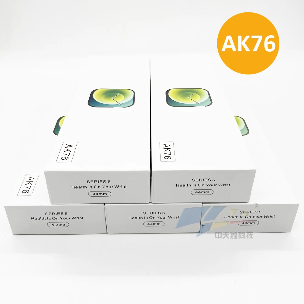 

Ak76 pro Smart Watch Series 6 BT Call Support Dynamic 3D UI Display Intelligent Thermometer Games Watch SmartWatch AK76 pro
