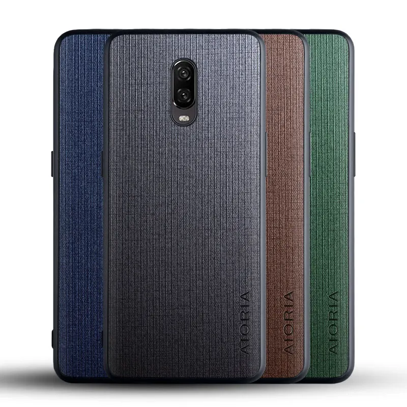 

Luxury Leather Case For Oneplus 6 6T Cover High Quality Fashion Design, White, black, yellow, brown