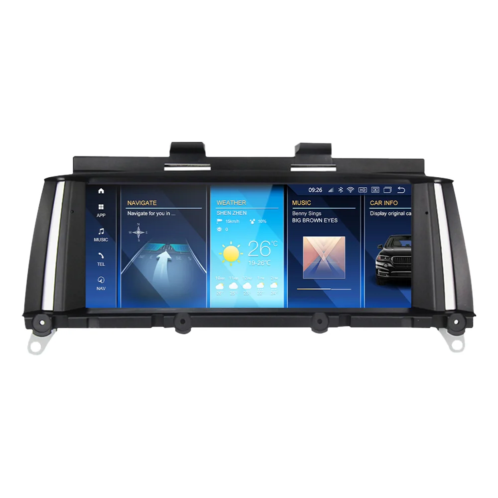 

MEKEDE android 12 8+256G ID8 Car Stereo for Bmw X4 F26 X3 F25 2011 - 2017 Cic Nbt Voice control Video Audio GPS Carplay