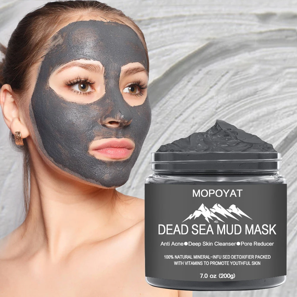 

Israel Jordan New York Natural Organic Deep Cleansing Black Biology Dead Sea Mud Facial Mask for Face