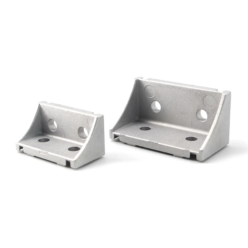China Manufacturer  1232 3060k 30*60mm 4 Holes Inside Aluminum  Corner Brackets for  Extrusion Profile Make Door and Window
