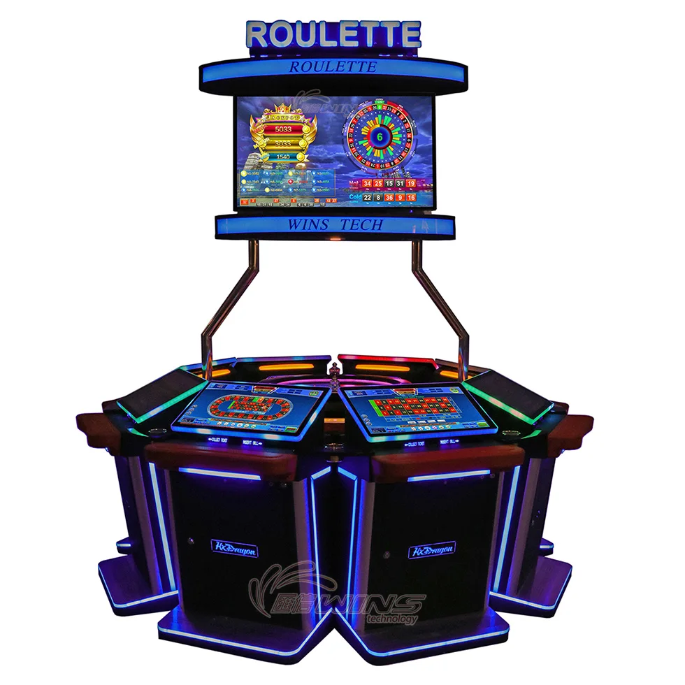 

Hot selling Professional electronic game machine roulette Automatic video Game Electromechanical Roulette