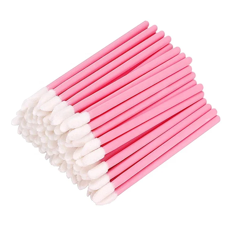 

Wholesale Cheap Disposable Lip Brush Factory Price Make Up Brush Disposable Lipstick Gloss Applicator Lip Brush Wands, White,black,clear