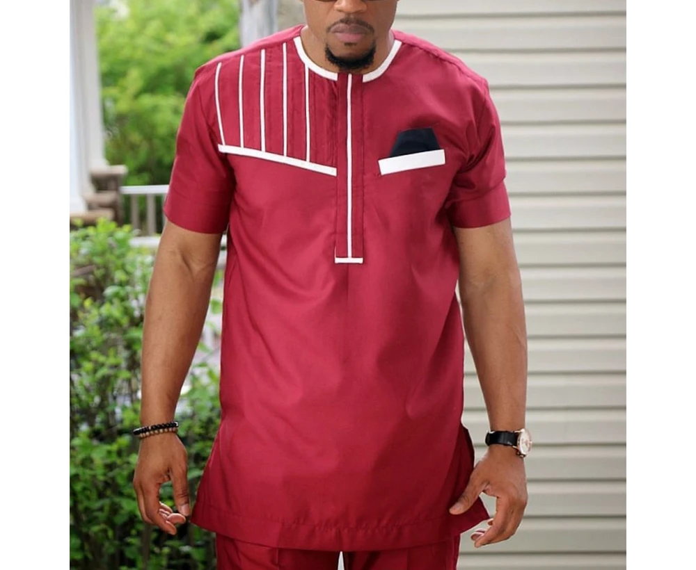 H & D Wholesale High Quality East African Clothing Patterns Pant Shirt Design For Men