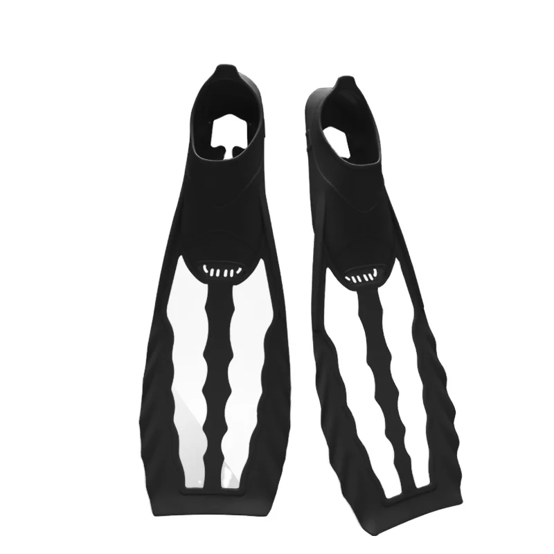

2021 hot selling full pocket Light weight Swimming Fins Diving Fins, Black,yellow