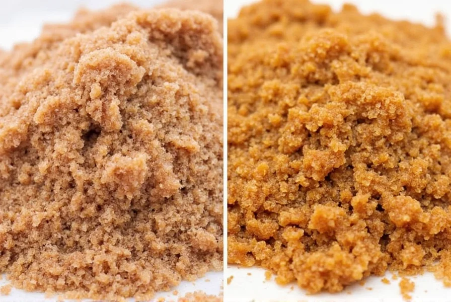Close-up of brown sugar and cinnamon mixture in a glass jar with measuring spoons showing proper ratio for baking applications