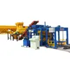 concrete block machine operator QT5-15 automatic interlock paving cellular hollow concrete Block solid block making machine