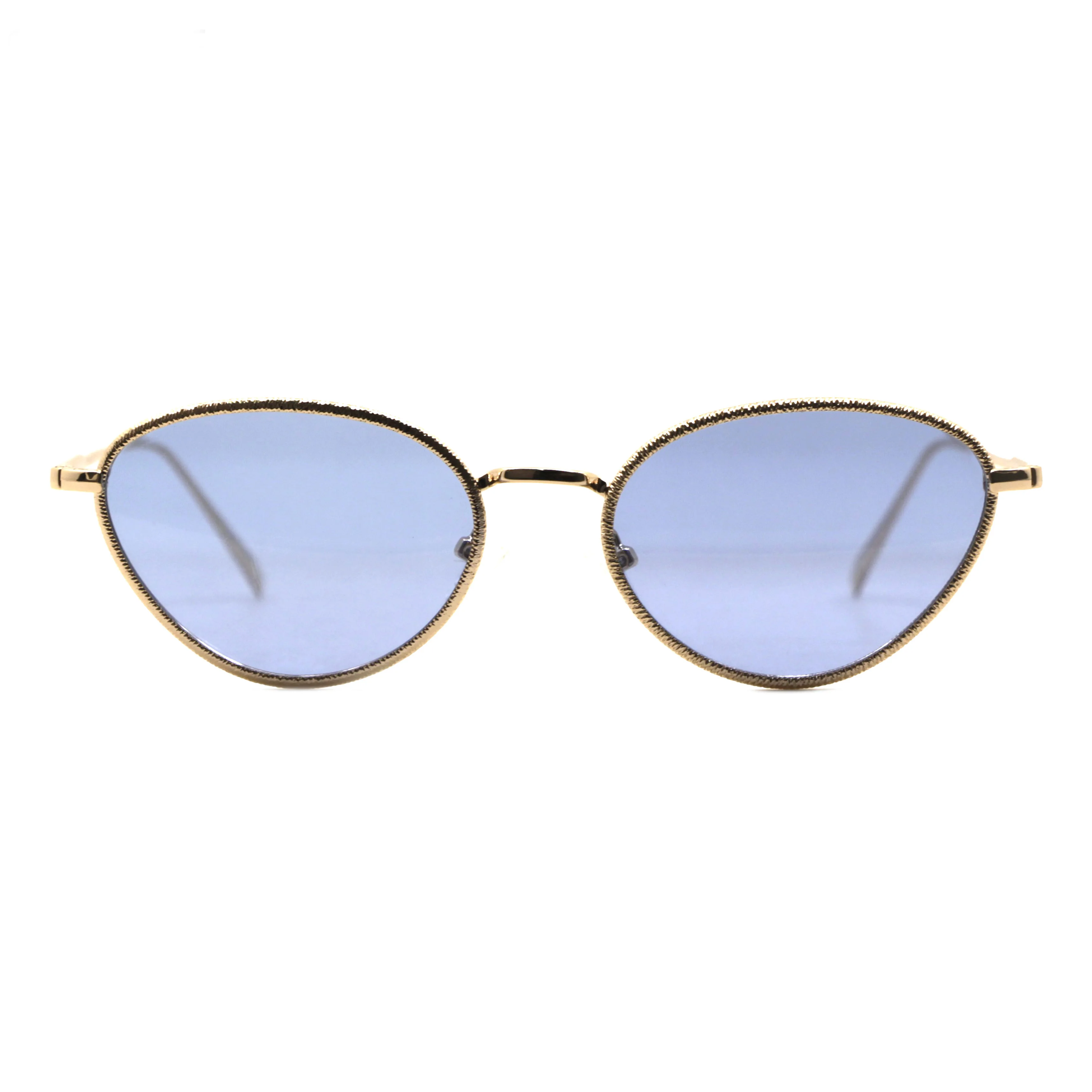 

2020 Fashion Metal Sunglasses Cat Eye Small Frame For Girls Polarized Lens Metal Sunglasses