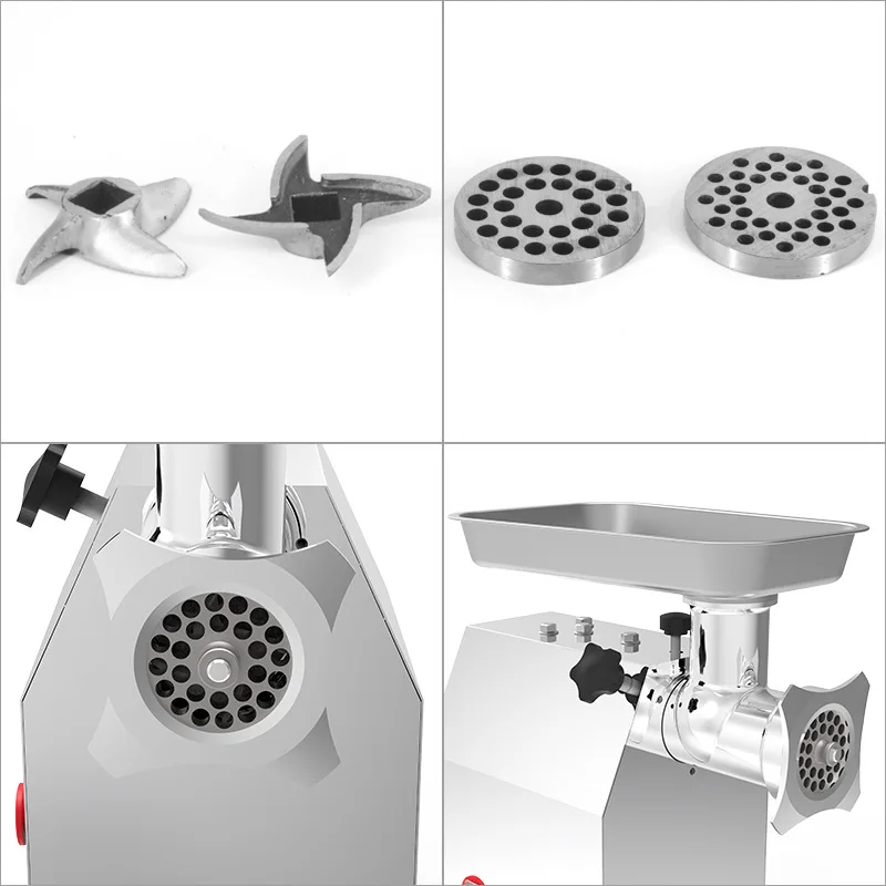 automatic 32 heavy duty stainless steel food home commercial industrial chopper electric machine mincer meat grinders for sale