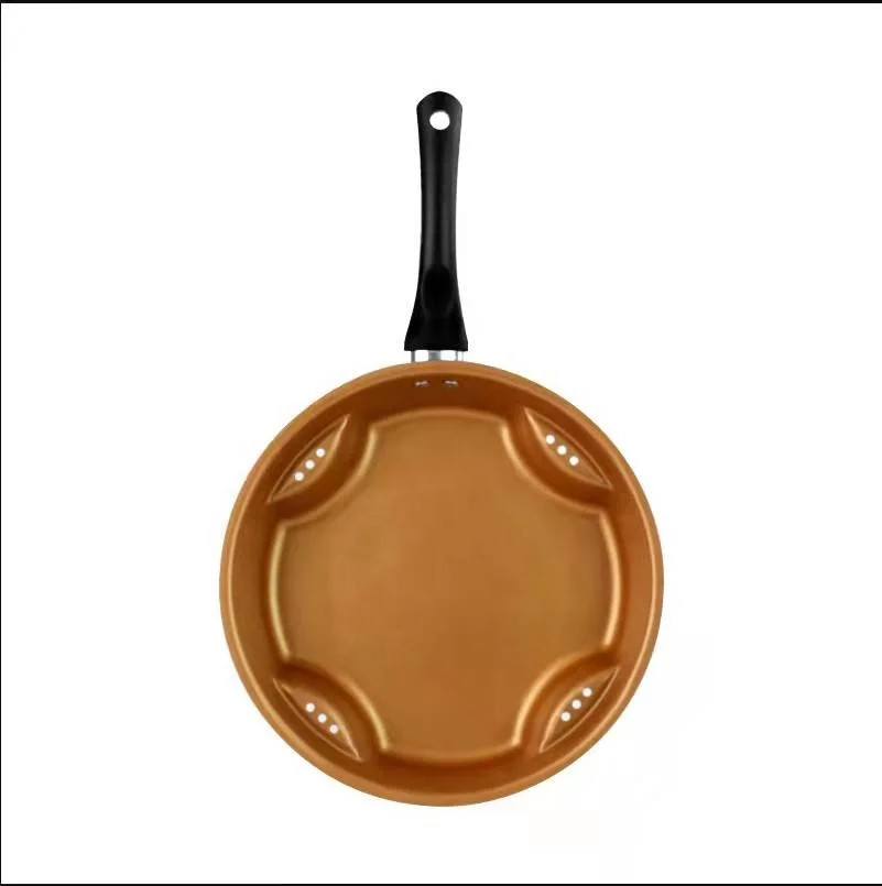 

new 2022 copper pan with removable handle frying pan steel air fry pan, Cooper